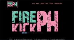 Desktop Screenshot of firekickph.com